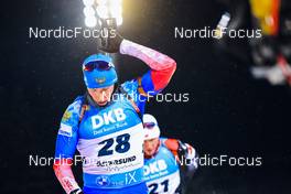 05.12.2021, Oestersund, Sweden, (SWE): Alexander Povarnitsyn (RUS) - IBU World Cup Biathlon, pursuit men, Oestersund (SWE). www.nordicfocus.com. © Manzoni/NordicFocus. Every downloaded picture is fee-liable.