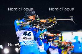 05.12.2021, Oestersund, Sweden, (SWE): Eric Perrot (FRA) - IBU World Cup Biathlon, pursuit men, Oestersund (SWE). www.nordicfocus.com. © Manzoni/NordicFocus. Every downloaded picture is fee-liable.