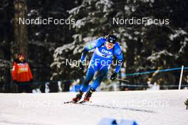 05.12.2021, Oestersund, Sweden, (SWE): Emilien Jacquelin (FRA) - IBU World Cup Biathlon, pursuit men, Oestersund (SWE). www.nordicfocus.com. © Manzoni/NordicFocus. Every downloaded picture is fee-liable.