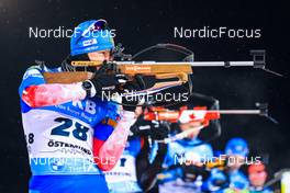 05.12.2021, Oestersund, Sweden, (SWE): Alexander Povarnitsyn (RUS) - IBU World Cup Biathlon, pursuit men, Oestersund (SWE). www.nordicfocus.com. © Manzoni/NordicFocus. Every downloaded picture is fee-liable.