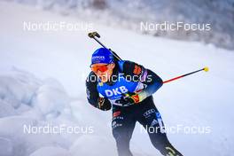 05.12.2021, Oestersund, Sweden, (SWE): Erik Lesser (GER) - IBU World Cup Biathlon, pursuit men, Oestersund (SWE). www.nordicfocus.com. © Manzoni/NordicFocus. Every downloaded picture is fee-liable.
