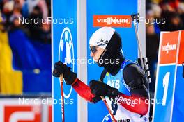 05.12.2021, Oestersund, Sweden, (SWE): Johannes Thingnes Boe (NOR) - IBU World Cup Biathlon, pursuit men, Oestersund (SWE). www.nordicfocus.com. © Manzoni/NordicFocus. Every downloaded picture is fee-liable.