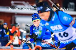 05.12.2021, Oestersund, Sweden, (SWE): Anton Smolski (BLR) - IBU World Cup Biathlon, pursuit men, Oestersund (SWE). www.nordicfocus.com. © Manzoni/NordicFocus. Every downloaded picture is fee-liable.