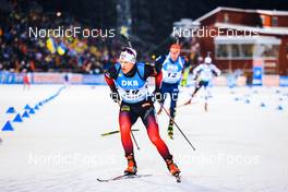 05.12.2021, Oestersund, Sweden, (SWE): Sivert Guttorm Bakken (NOR) - IBU World Cup Biathlon, pursuit men, Oestersund (SWE). www.nordicfocus.com. © Manzoni/NordicFocus. Every downloaded picture is fee-liable.