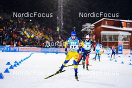 05.12.2021, Oestersund, Sweden, (SWE): Martin Ponsiluoma (SWE) - IBU World Cup Biathlon, pursuit men, Oestersund (SWE). www.nordicfocus.com. © Manzoni/NordicFocus. Every downloaded picture is fee-liable.