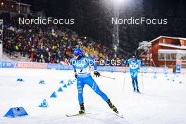 05.12.2021, Oestersund, Sweden, (SWE): Lukas Hofer (ITA) - IBU World Cup Biathlon, pursuit men, Oestersund (SWE). www.nordicfocus.com. © Manzoni/NordicFocus. Every downloaded picture is fee-liable.