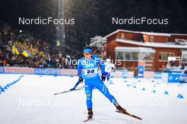 05.12.2021, Oestersund, Sweden, (SWE): Tommaso Giacomel (ITA) - IBU World Cup Biathlon, pursuit men, Oestersund (SWE). www.nordicfocus.com. © Manzoni/NordicFocus. Every downloaded picture is fee-liable.