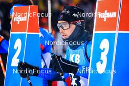 05.12.2021, Oestersund, Sweden, (SWE): Simon Desthieux (FRA) - IBU World Cup Biathlon, pursuit men, Oestersund (SWE). www.nordicfocus.com. © Manzoni/NordicFocus. Every downloaded picture is fee-liable.
