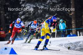 05.12.2021, Oestersund, Sweden, (SWE): Jesper Nelin (SWE) - IBU World Cup Biathlon, pursuit men, Oestersund (SWE). www.nordicfocus.com. © Manzoni/NordicFocus. Every downloaded picture is fee-liable.