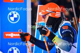 05.12.2021, Oestersund, Sweden, (SWE): Roman Rees (GER) - IBU World Cup Biathlon, pursuit men, Oestersund (SWE). www.nordicfocus.com. © Manzoni/NordicFocus. Every downloaded picture is fee-liable.
