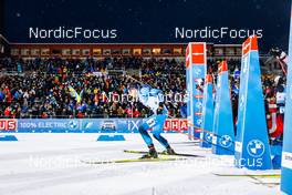 05.12.2021, Oestersund, Sweden, (SWE): Quentin Fillon Maillet (FRA) - IBU World Cup Biathlon, pursuit men, Oestersund (SWE). www.nordicfocus.com. © Manzoni/NordicFocus. Every downloaded picture is fee-liable.