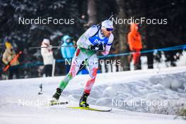 05.12.2021, Oestersund, Sweden, (SWE): Vladimir Iliev (BUL) - IBU World Cup Biathlon, pursuit men, Oestersund (SWE). www.nordicfocus.com. © Manzoni/NordicFocus. Every downloaded picture is fee-liable.