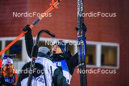 05.12.2021, Oestersund, Sweden, (SWE): Vetle Sjaastad Christiansen (NOR) - IBU World Cup Biathlon, pursuit men, Oestersund (SWE). www.nordicfocus.com. © Manzoni/NordicFocus. Every downloaded picture is fee-liable.