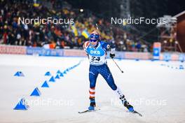 05.12.2021, Oestersund, Sweden, (SWE): Jake Brown (USA) - IBU World Cup Biathlon, pursuit men, Oestersund (SWE). www.nordicfocus.com. © Manzoni/NordicFocus. Every downloaded picture is fee-liable.