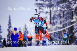 04.12.2021, Oestersund, Sweden, (SWE): Nadia Moser (CAN) - IBU World Cup Biathlon, pursuit women, Oestersund (SWE). www.nordicfocus.com. © Manzoni/NordicFocus. Every downloaded picture is fee-liable.