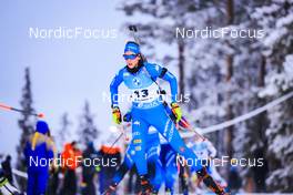 04.12.2021, Oestersund, Sweden, (SWE): Lisa Vittozzi (ITA) - IBU World Cup Biathlon, pursuit women, Oestersund (SWE). www.nordicfocus.com. © Manzoni/NordicFocus. Every downloaded picture is fee-liable.