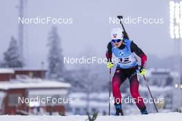 04.12.2021, Oestersund, Sweden, (SWE): Marte Olsbu Roeiseland (NOR) - IBU World Cup Biathlon, pursuit women, Oestersund (SWE). www.nordicfocus.com. © Manzoni/NordicFocus. Every downloaded picture is fee-liable.