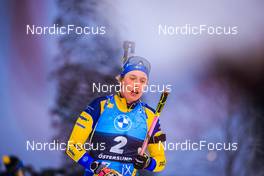 04.12.2021, Oestersund, Sweden, (SWE): Elvira Oeberg (SWE) - IBU World Cup Biathlon, pursuit women, Oestersund (SWE). www.nordicfocus.com. © Manzoni/NordicFocus. Every downloaded picture is fee-liable.