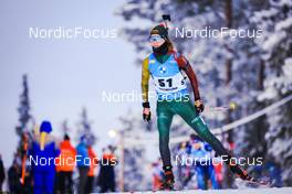 04.12.2021, Oestersund, Sweden, (SWE): Gabriele Lescinskaite (LTU) - IBU World Cup Biathlon, pursuit women, Oestersund (SWE). www.nordicfocus.com. © Manzoni/NordicFocus. Every downloaded picture is fee-liable.