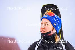 04.12.2021, Oestersund, Sweden, (SWE): Franziska Preuss (GER) - IBU World Cup Biathlon, pursuit women, Oestersund (SWE). www.nordicfocus.com. © Manzoni/NordicFocus. Every downloaded picture is fee-liable.