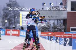 04.12.2021, Oestersund, Sweden, (SWE): Franziska Preuss (GER) - IBU World Cup Biathlon, pursuit women, Oestersund (SWE). www.nordicfocus.com. © Manzoni/NordicFocus. Every downloaded picture is fee-liable.