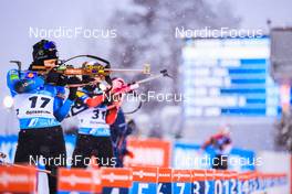 04.12.2021, Oestersund, Sweden, (SWE): Justine Braisaz-Bouchet (FRA) - IBU World Cup Biathlon, pursuit women, Oestersund (SWE). www.nordicfocus.com. © Manzoni/NordicFocus. Every downloaded picture is fee-liable.