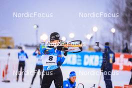 04.12.2021, Oestersund, Sweden, (SWE): Chloe Chevalier (FRA) - IBU World Cup Biathlon, pursuit women, Oestersund (SWE). www.nordicfocus.com. © Manzoni/NordicFocus. Every downloaded picture is fee-liable.