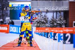 04.12.2021, Oestersund, Sweden, (SWE): Mona Brorsson (SWE) - IBU World Cup Biathlon, pursuit women, Oestersund (SWE). www.nordicfocus.com. © Manzoni/NordicFocus. Every downloaded picture is fee-liable.