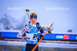 04.12.2021, Oestersund, Sweden, (SWE): Clare Egan (USA) - IBU World Cup Biathlon, pursuit women, Oestersund (SWE). www.nordicfocus.com. © Manzoni/NordicFocus. Every downloaded picture is fee-liable.