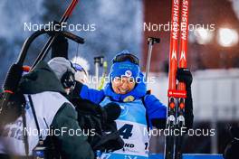 04.12.2021, Oestersund, Sweden, (SWE): Anais Bescond (FRA) - IBU World Cup Biathlon, pursuit women, Oestersund (SWE). www.nordicfocus.com. © Manzoni/NordicFocus. Every downloaded picture is fee-liable.