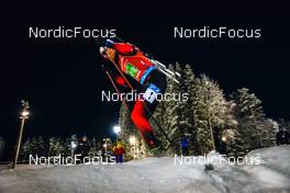 04.12.2021, Oestersund, Sweden, (SWE): Tarjei Boe (NOR) - IBU World Cup Biathlon, relay men, Oestersund (SWE). www.nordicfocus.com. © Manzoni/NordicFocus. Every downloaded picture is fee-liable.