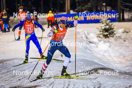 04.12.2021, Oestersund, Sweden, (SWE): Sean Doherty (USA) - IBU World Cup Biathlon, relay men, Oestersund (SWE). www.nordicfocus.com. © Manzoni/NordicFocus. Every downloaded picture is fee-liable.