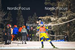 04.12.2021, Oestersund, Sweden, (SWE): Peppe Femling (SWE) - IBU World Cup Biathlon, relay men, Oestersund (SWE). www.nordicfocus.com. © Manzoni/NordicFocus. Every downloaded picture is fee-liable.