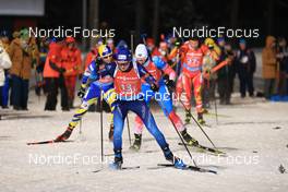 04.12.2021, Oestersund, Sweden, (SWE): Sebastian Stalder (SUI) - IBU World Cup Biathlon, relay men, Oestersund (SWE). www.nordicfocus.com. © Manzoni/NordicFocus. Every downloaded picture is fee-liable.