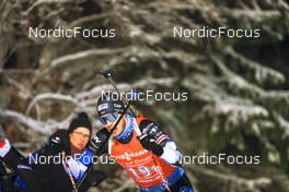 04.12.2021, Oestersund, Sweden, (SWE): Rene Zahkna (EST) - IBU World Cup Biathlon, relay men, Oestersund (SWE). www.nordicfocus.com. © Manzoni/NordicFocus. Every downloaded picture is fee-liable.