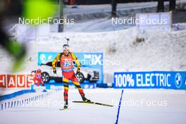 04.12.2021, Oestersund, Sweden, (SWE): Tom Lahaye-Goffart (BEL) - IBU World Cup Biathlon, relay men, Oestersund (SWE). www.nordicfocus.com. © Manzoni/NordicFocus. Every downloaded picture is fee-liable.