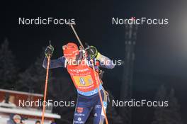 04.12.2021, Oestersund, Sweden, (SWE): Benedikt Doll (GER) - IBU World Cup Biathlon, relay men, Oestersund (SWE). www.nordicfocus.com. © Manzoni/NordicFocus. Every downloaded picture is fee-liable.