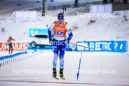 04.12.2021, Oestersund, Sweden, (SWE): Olli Hiidensalo (FIN) - IBU World Cup Biathlon, relay men, Oestersund (SWE). www.nordicfocus.com. © Manzoni/NordicFocus. Every downloaded picture is fee-liable.