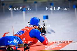 04.12.2021, Oestersund, Sweden, (SWE): Eduard Latypov (RUS) - IBU World Cup Biathlon, relay men, Oestersund (SWE). www.nordicfocus.com. © Manzoni/NordicFocus. Every downloaded picture is fee-liable.