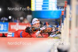 04.12.2021, Oestersund, Sweden, (SWE): Magnus Oberhauser (AUT) - IBU World Cup Biathlon, relay men, Oestersund (SWE). www.nordicfocus.com. © Manzoni/NordicFocus. Every downloaded picture is fee-liable.