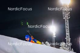 04.12.2021, Oestersund, Sweden, (SWE): Jesper Nelin (SWE) - IBU World Cup Biathlon, relay men, Oestersund (SWE). www.nordicfocus.com. © Manzoni/NordicFocus. Every downloaded picture is fee-liable.