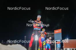 04.12.2021, Oestersund, Sweden, (SWE): Johannes Thingnes Boe (NOR) - IBU World Cup Biathlon, relay men, Oestersund (SWE). www.nordicfocus.com. © Manzoni/NordicFocus. Every downloaded picture is fee-liable.
