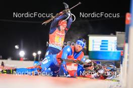 04.12.2021, Oestersund, Sweden, (SWE): Benedikt Doll (GER) - IBU World Cup Biathlon, relay men, Oestersund (SWE). www.nordicfocus.com. © Manzoni/NordicFocus. Every downloaded picture is fee-liable.