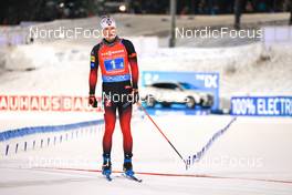 04.12.2021, Oestersund, Sweden, (SWE): Vetle Sjaastad Christiansen (NOR) - IBU World Cup Biathlon, relay men, Oestersund (SWE). www.nordicfocus.com. © Manzoni/NordicFocus. Every downloaded picture is fee-liable.