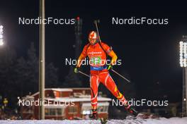 04.12.2021, Oestersund, Sweden, (SWE): Xingyuan Yan (CHN) - IBU World Cup Biathlon, relay men, Oestersund (SWE). www.nordicfocus.com. © Manzoni/NordicFocus. Every downloaded picture is fee-liable.