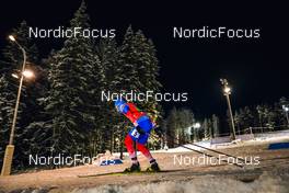 04.12.2021, Oestersund, Sweden, (SWE): Daniil Serokhvostov (RUS) - IBU World Cup Biathlon, relay men, Oestersund (SWE). www.nordicfocus.com. © Manzoni/NordicFocus. Every downloaded picture is fee-liable.