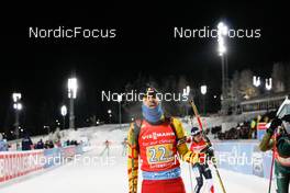 04.12.2021, Oestersund, Sweden, (SWE): Cesar Beauvais (BEL) - IBU World Cup Biathlon, relay men, Oestersund (SWE). www.nordicfocus.com. © Manzoni/NordicFocus. Every downloaded picture is fee-liable.