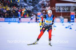 05.12.2021, Oestersund, Sweden, (SWE): Ingrid Landmark Tandrevold (NOR) - IBU World Cup Biathlon, relay women, Oestersund (SWE). www.nordicfocus.com. © Manzoni/NordicFocus. Every downloaded picture is fee-liable.
