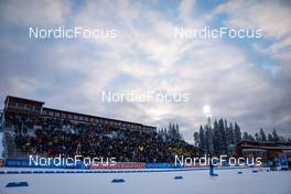 05.12.2021, Oestersund, Sweden, (SWE): Feature: Venue - IBU World Cup Biathlon, relay women, Oestersund (SWE). www.nordicfocus.com. © Manzoni/NordicFocus. Every downloaded picture is fee-liable.