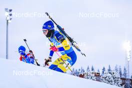 05.12.2021, Oestersund, Sweden, (SWE): Elvira Oeberg (SWE) - IBU World Cup Biathlon, relay women, Oestersund (SWE). www.nordicfocus.com. © Manzoni/NordicFocus. Every downloaded picture is fee-liable.